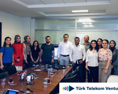 A group of students from the Department of Industrial and Systems Engineering at Istinye University visited Turk Telekom Ventures (TTV). 